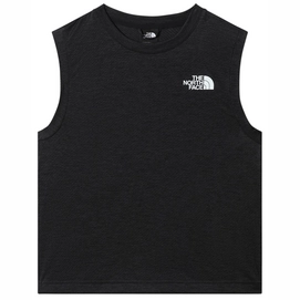 Tanktop The North Face Ma S S Crop Tank TNF Black Heather Damen Outdoorsupply